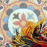 Набір для вишивання декоративної подушки Чарівниця Персидська розетка 40×40 см V-142 SC, код: 7243096, фото 2
