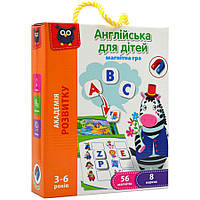 Гра розвивальна Англійська для дітей Vladi Toys VT5411-09 магнітна TN, код: 8397239