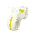 Дитячий толокар Трон Космо-байк Keedo HD-K06White-Yellow Bluetooth Біло-жовтий SC, код: 7560613, фото 3