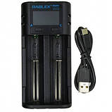 Зарядний пристрій для акумуляторів усіх типів RABLEX RB 406 Ni-Mh Li-ion Ni-CD 18650 АА А SC, код: 8198858, фото 2