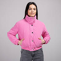 Куртка женская демисезонная 200214 р.46 Fashion Малиновый EV, код: 8201750