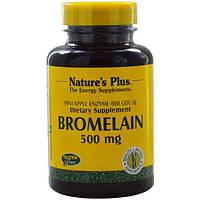 Бромелайн Nature's Plus Bromelain 500 mg 60 Tabs EJ, код: 7518073