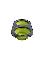 Миска двойная Dexas Collapsible Pet Feeder складная 2х1.2 л зеленый SX, код: 8452475