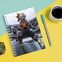 Скетчбук Sketchbook блокнот для рисования с принтом My Hero Academia - Моя геройская академия GR, код: 8301535