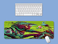 Игровая поверхность для компьютерной мыши и клавиатуры UKC 80х30 см Monster03 TN, код: 7891738