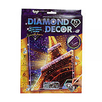 Набор для творчества Diamond Decor Эйфелева башня Dankotoys (DD-01-01) KP, код: 2327060