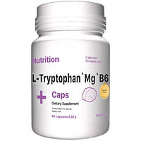 Триптофан EntherMeal L-Tryptophan And Mg B6 60 Caps SC, код: 7540071