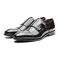 Чоловічі туфлі монки Сандерленд TANNER 40 Чорні SC, код: 2630805