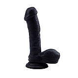 Чорний фалоїмітатор Chisa з мошок Gentle Black Penis SC, код: 7837621, фото 2