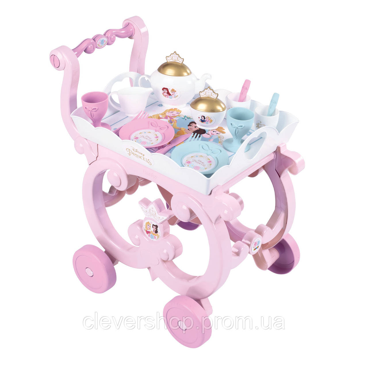 Дитячий багатофункціональний візок Disney з аксесуарами Smoby OL226824 CS, код: 8298974