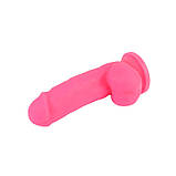 Фалоїмітатор на присоску Dual Density Cock Dildo Pink 6.9 Chisa SC, код: 8172275, фото 5