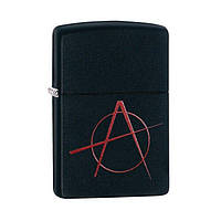 Зажигалка ZIPPO 218 BLACK MATTE ANARCHY (20842) UM, код: 2554255