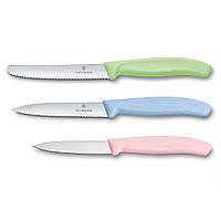 Набор Victorinox Swiss Classic Trend Colors Paring Knife Set из 3-х ножей (6.7116.34L3) CP, код: 7431941