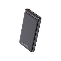 Универсальная мобильная батарея ColorWay Slim PD 10000mAh Black (CW-PB100LPG3BK-PD) BB, код: 8381368