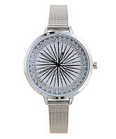 Наручний годинник жіночий Quartz Travel Compass silver (hub_jhc5q5) CS, код: 2579075