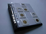 Альбом для монет у холдерах Crown 120 комірок Синій (0i9dky) SC, код: 1614216, фото 2