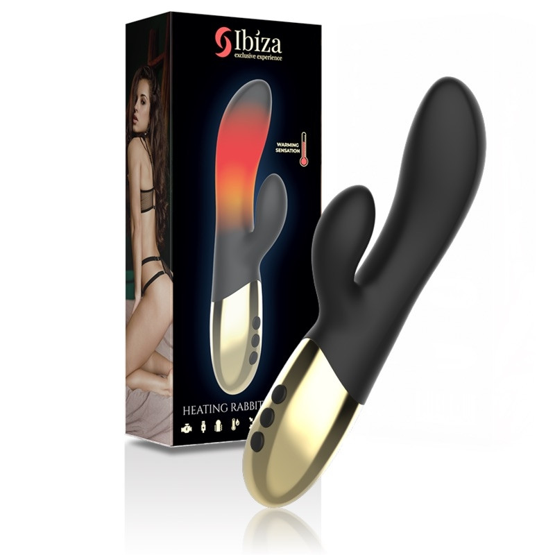 Вібратор нагрівний для жінок Ibiza Heating Rabbit Vibrator SC, код: 8380045