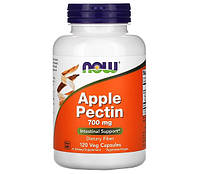 Яблочный уксус NOW Foods Apple Pectin 700 mg 120 Veg Caps PM, код: 7518240