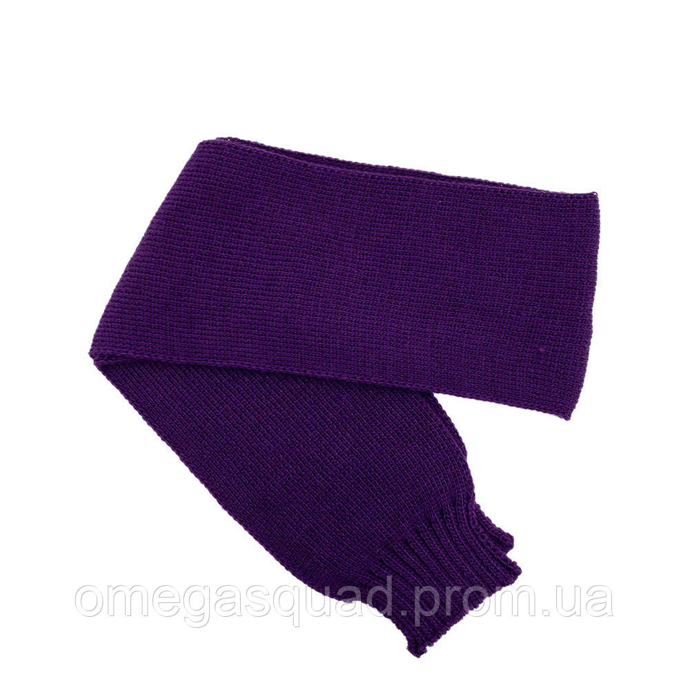 Детский шарф Luxyart хлопок 120 см фиолетовый (KШ-215) LW, код: 8186654 - фото 1 - id-p2158236380