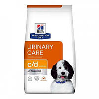 Корм Hill's Prescription Diet Canine C D сухой для лечения мочекаменной болезни у собак 12 кг GT, код: 7669639