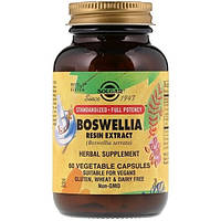 Экстракт босвеллии Solgar Boswellia Resin Extract 60 Veg Caps CP, код: 7574350