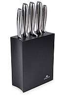 Набор из 5 кухонных ножей и подставки Gerlach Modern (5901035518261) EV, код: 8326072