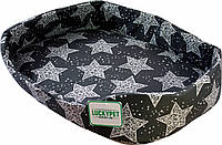 Лежак для собак и кошек Lucky Pet 4 Макс 46x62x14 см Серый (4820224210827) FG, код: 7997797