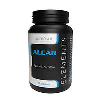 Жироспалювач для спорту Activlab ALCAR Acetyl L-carnitine 90 Caps SC, код: 7627235