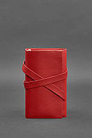 Женский кожаный блокнот (Софт-бук) 1.0 Красный BlankNote GT, код: 8132184