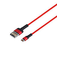 Кабель USB Baseus CALKLF-G USB to Lightning 2.4A Красный CP, код: 7334424