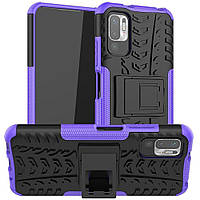 Чехол Armor Case Poco M3 Pro Redmi Note 10 5G Violet DL, код: 8109613