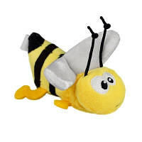 Мягкая игрушка для кошек BronzeDog Пчелка с Датчиком Касания и Звуковым Чипом 10 см Желтый с EV, код: 8209275