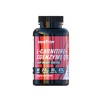 Жиросжигатель для спорта Vansiton L-Carnitine + Coenzyme Q-10 670 mg 60 Caps ML, код: 7520081