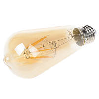 Лампа светодиодная Brille Стекло 6W Золотистый 32-329 OM, код: 7264045