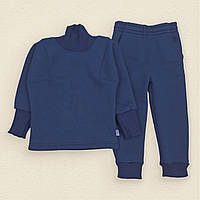 Стильный детский костюм Dexters из трехнитки navy 110 см темно-синий (131733669134) KV, код: 8330186