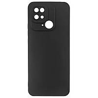 Чехол SMTT Matte Xiaomi Redmi 10C Black SX, код: 8109196