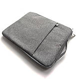 Чохол-сумка для ноутбука Cloth Bag 15.6 Dark Grey SC, код: 8096835, фото 2