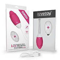 Вібростимулятор Lovetoy IJOY Wireless Remote Control Rechargeable Egg FG, код: 7837743