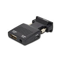 Конвертер видеосигнала ATIS VGA-HDMI-C EM, код: 6528562