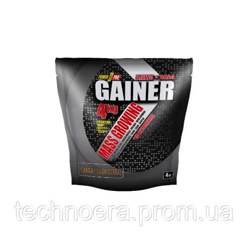Гейнер Power Pro Gainer 4000 g 100 servings Шоколад TN, код: 7521008 - фото 1 - id-p2156780299