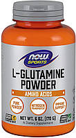 L-Glutamine Now Foods Sports порошок 170 г OS, код: 7701667