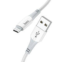 Кабель для зарядки и передачи данных hoco. X70 Ferry USB на Micro USB ABS TPE 2.4A 1.0 м 3.28 SB, код: 7812018