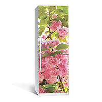 Наклейка на холодильник Zatarga Цвітіння 01 Рожевий (Z180079) MY, код: 1804191