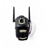 Камера видеонаблюдения уличная UKC SC03 V380pro 4G Black NL, код: 8239136