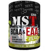 Аминокислота BCAA для спорта MST Nutrition BCAA EAA Zero 520 g 40 servings Black Currant SP, код: 7520580
