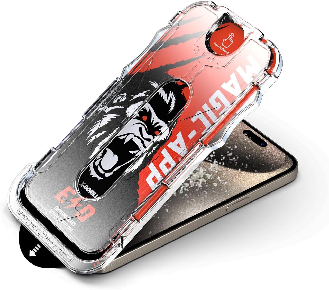 Захисне скло Hoce для iPhone 14/13/13 Pro, MAGIC — APP, ESD Anti-static (136008)