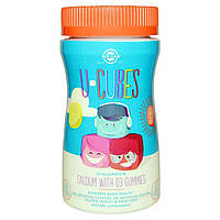Микроэлемент Кальций Solgar U-Cubes Children's Calcium with D3 Gummies 60 Gummies AG, код: 7527212