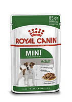 Корм Royal Canin Mini Adult влажный для взрослых собак малых пород 85 гр PS, код: 8452205