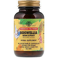 Экстракт босвеллии Solgar Boswellia Resin Extract 60 Veg Caps KV, код: 7574350