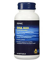 Омега для спорта GNC DHA 600 mg 60 Caps SN, код: 7719580